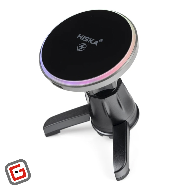 هولدر و شارژر وایرلس 15 وات هیسکا HK-2352W