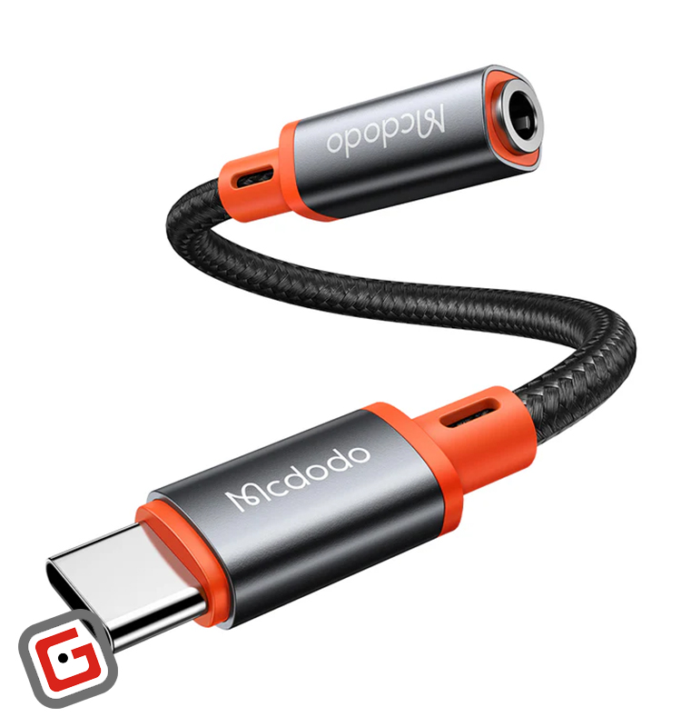 تبدیل تایپ سی به جک 3.5 میلی متری مک دودو مدل CA-7561