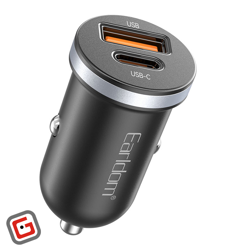 شارژر فندکی 30 وات ارلدام مدل ES-CC27