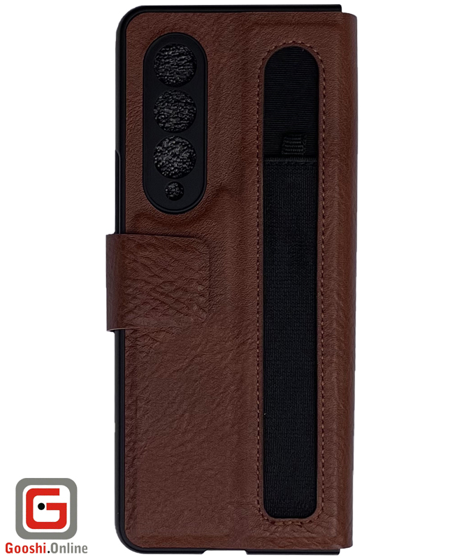 کیف چرمی نیلکین مدل Aoge مناسب گوشی موبایل سامسونگ مدل Galaxy Z Fold 3