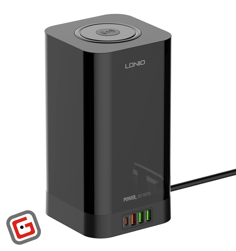 چند راهی برق و شارژر وایرلس الدینیو SEW4485