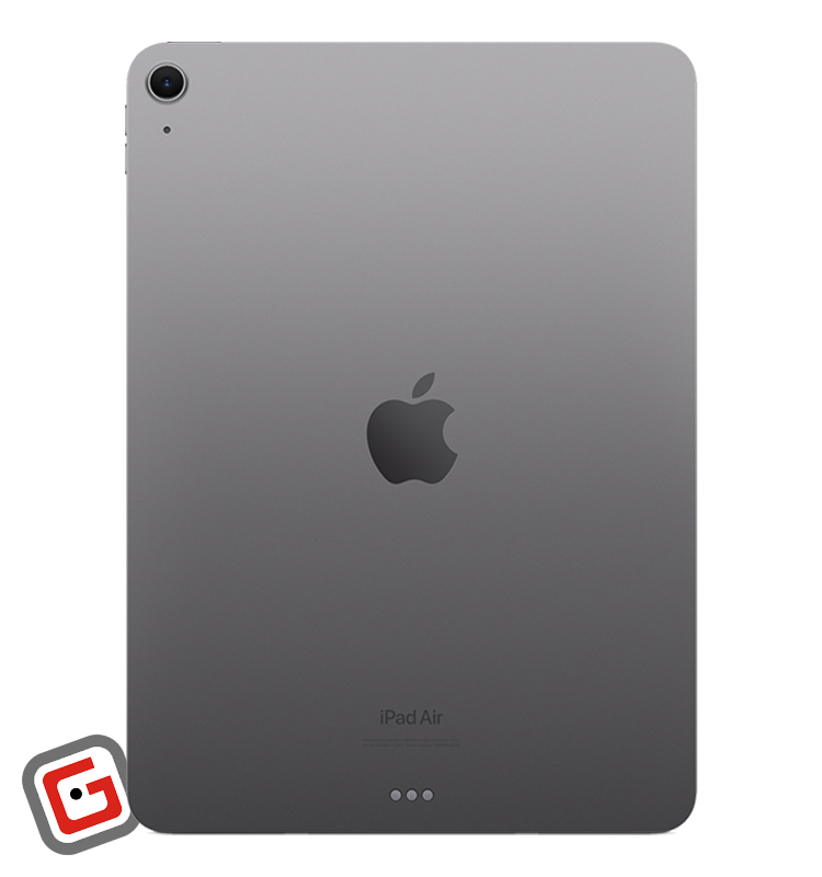تبلت 11 اینچی اپل مدل Apple iPad Air 6 2024 رنگ خاکستری پنل پشت