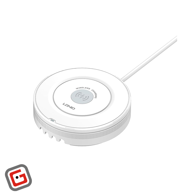 شارژر وایرلس 5 کاره 32 وات الدینیو مدل AW003