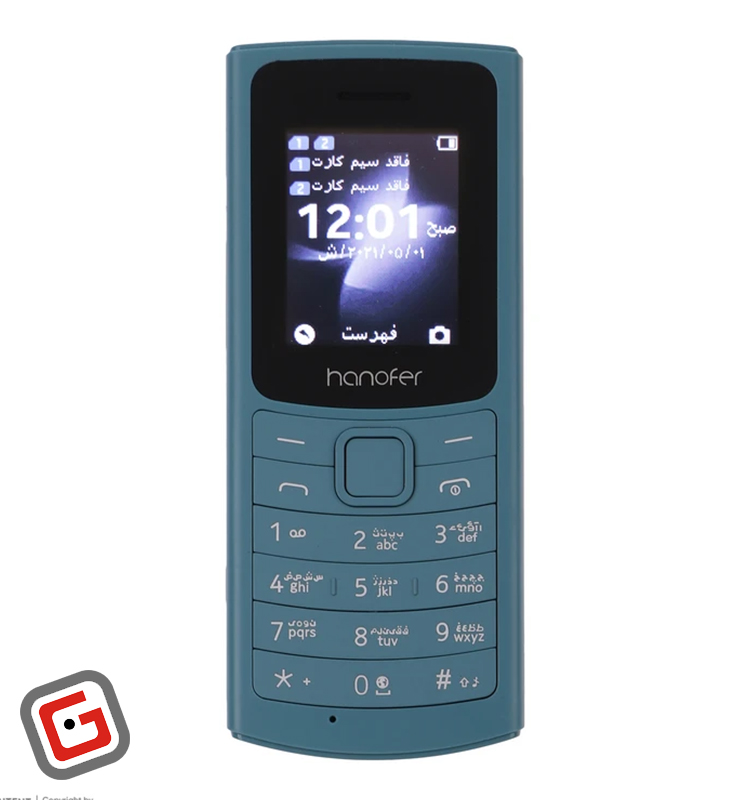 گوشی موبایل هانوفر مدل 110 | 2021 ظرفیت 32 مگابایت