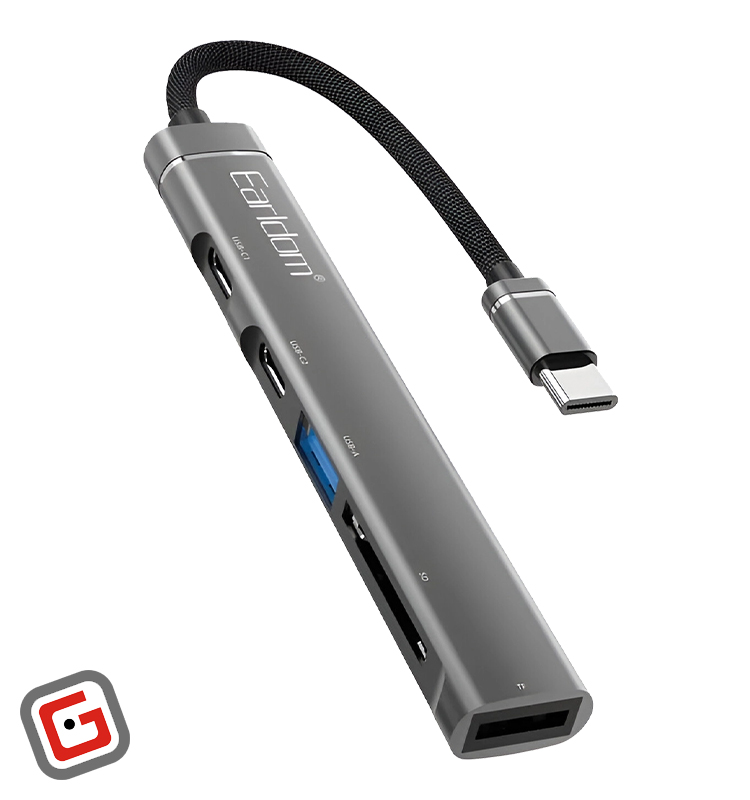 هاب یو اس بی 5 پورت ارلدام ET-HUB21