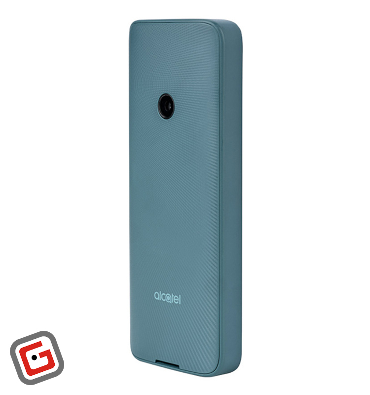 گوشی موبایل آلکاتل مدل 1069 رنگ سبز از نمای پنل پشت