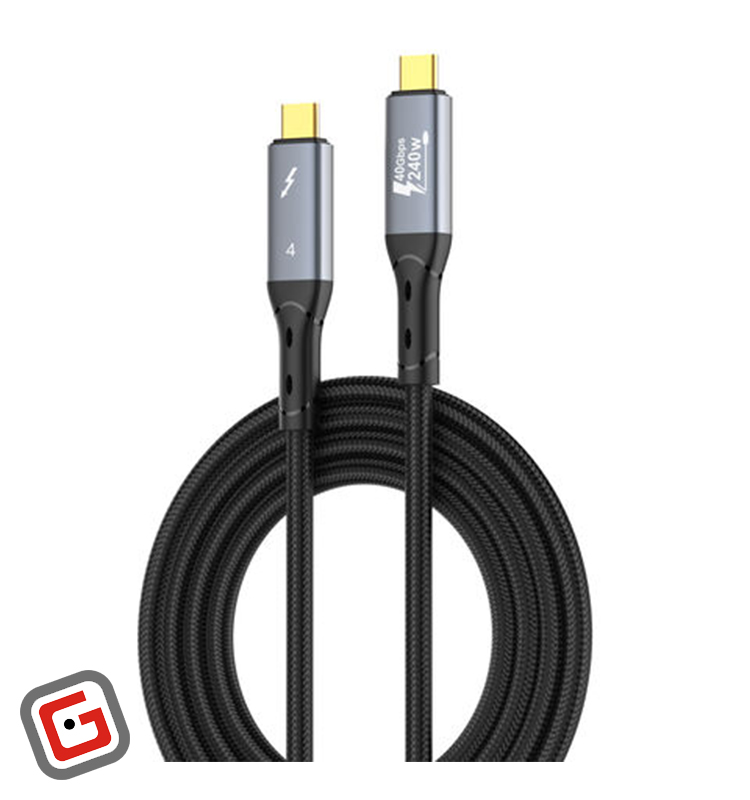 کابل فست شارژ 240 وات Type-C به Type-C الدینیو مدل Tc11c