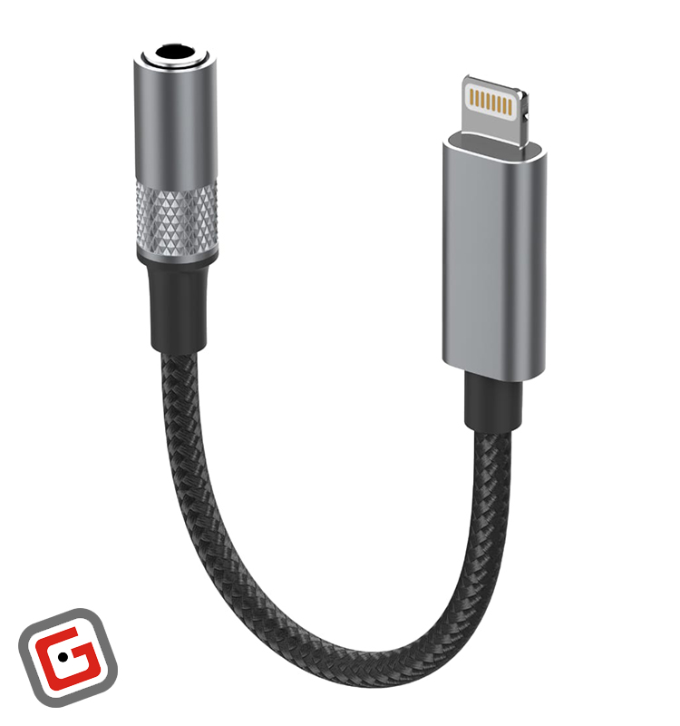 مبدل لایتنینگ به جک 3.5 میلی متری الدینیو مدل Ls-y90i