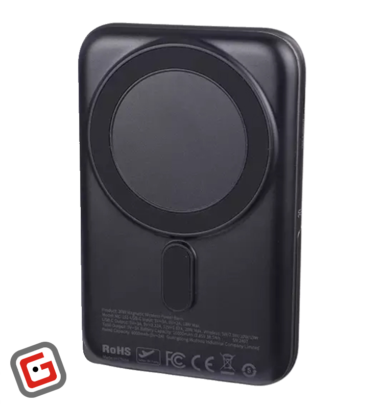 پاوربانک وایرلس 10000 میلی آمپر ساعت مک دودو مدل MC-1511