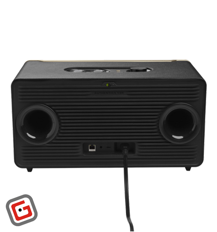 اسپیکر بلوتوثی جی‌بی‌ال مدل Authentics 500 از نمای پشت