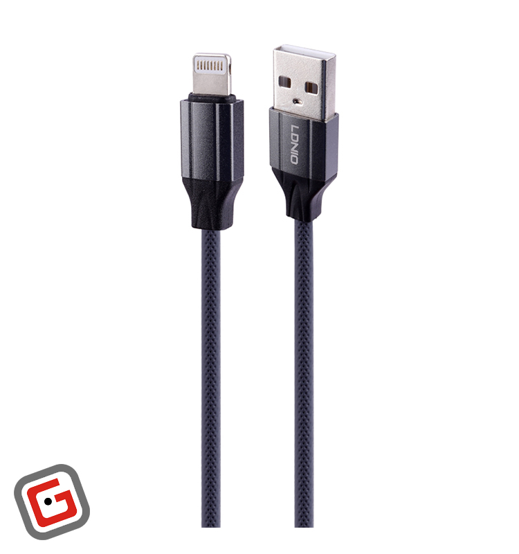 کابل فست شارژ USB به لایتنینگ الدینیو مدل LS 442 طول 2 متر