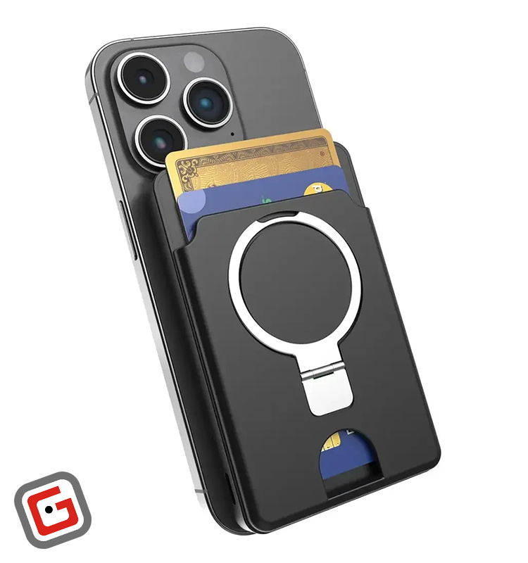 پاوربانک مگ سیف و جاکارتی گرین لاین مدل Magno Wallet ظرفیت 5000 میلی آمپر ساعت