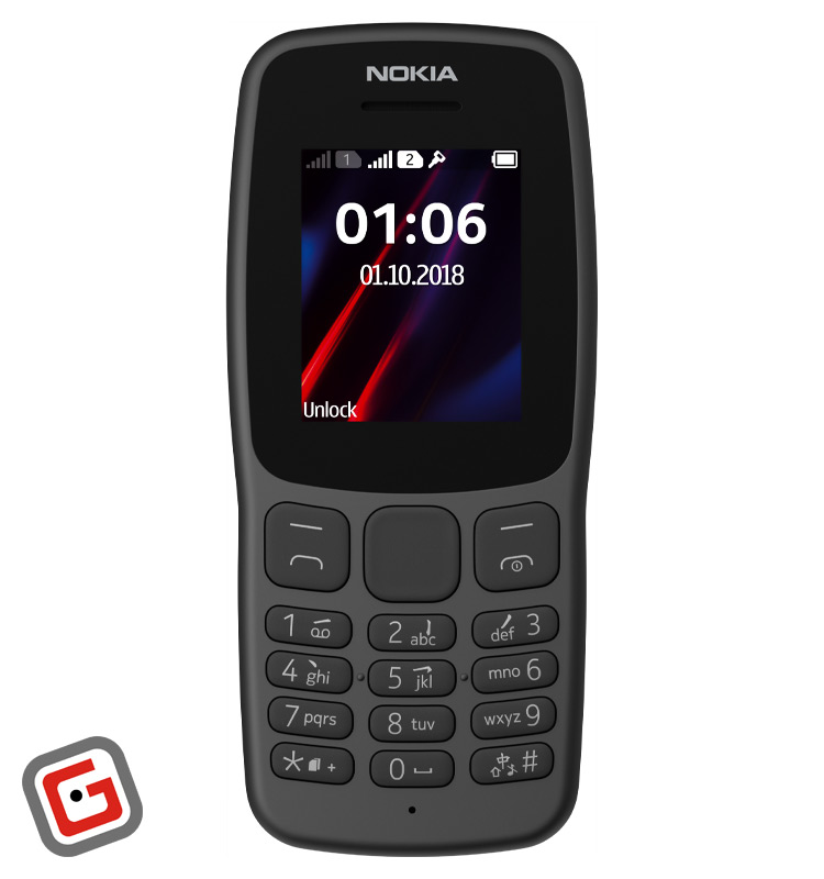 گوشی موبایل نوکیا مدل 2019 106 زبان فارسی