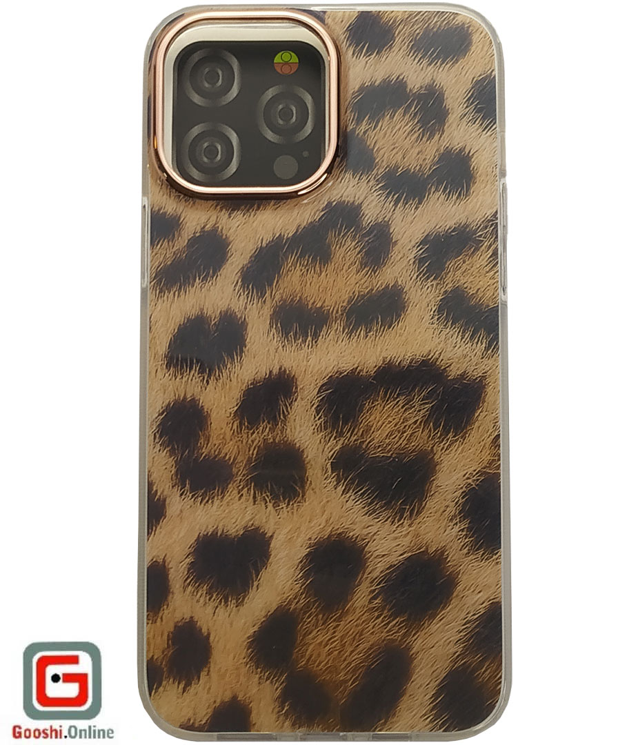 کاور مدل پلنگی مناسب برای گوشی موبایل اپل مدل iPhone 13 Pro Max