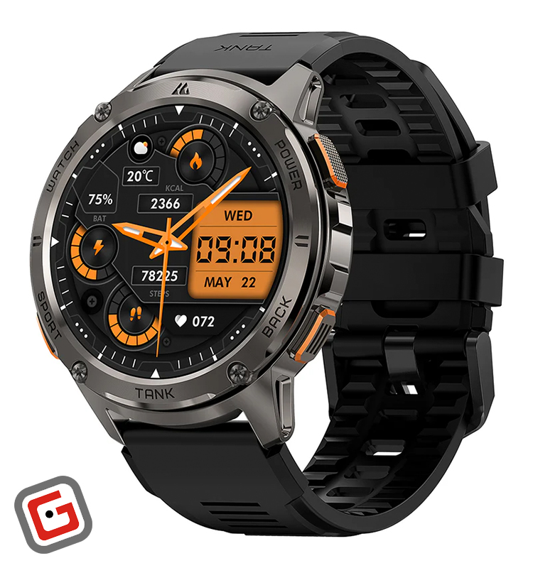 ساعت هوشمند کاسپت مدل Tank T3