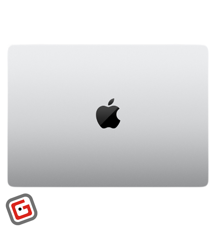 لپ‌تاپ 16 اینچی اپل مدل MacBook Pro MRW73 2023 از نمای بالا به صورت بسته