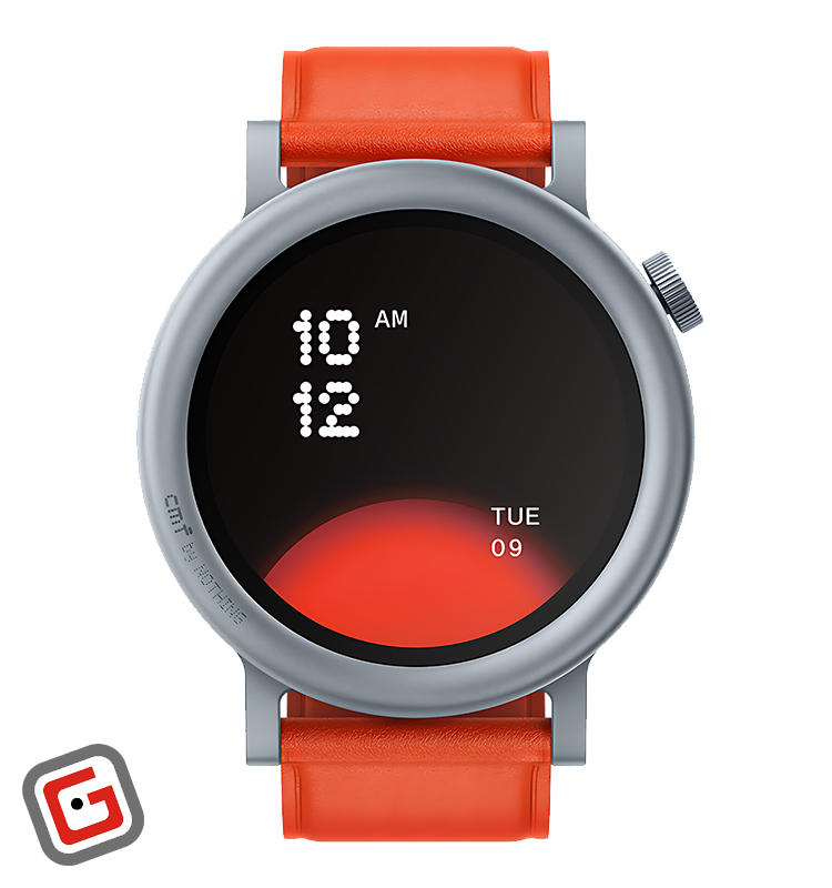 ساعت هوشمند ناتینگ مدل CMF Watch Pro 2 رنگ نارنجی از نمای جلو