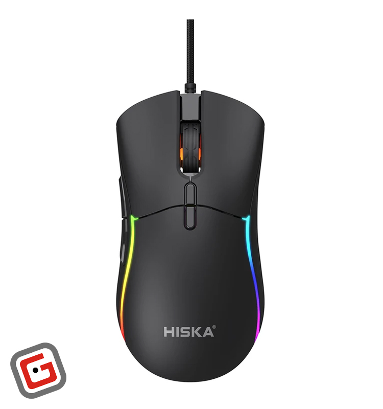 ماوس گیمینگ هیسکا مدل HX-MOG340