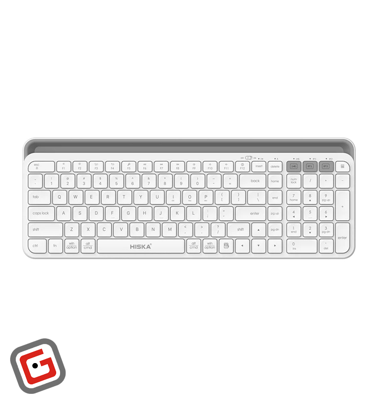 کیبورد بی‌سیم هیسکا مدل HX-KE255