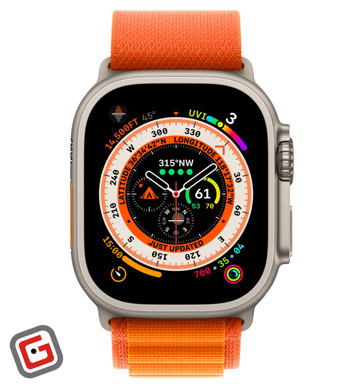 ساعت هوشمند اپل مدل اولترا 49 میلیمتری کارکرده