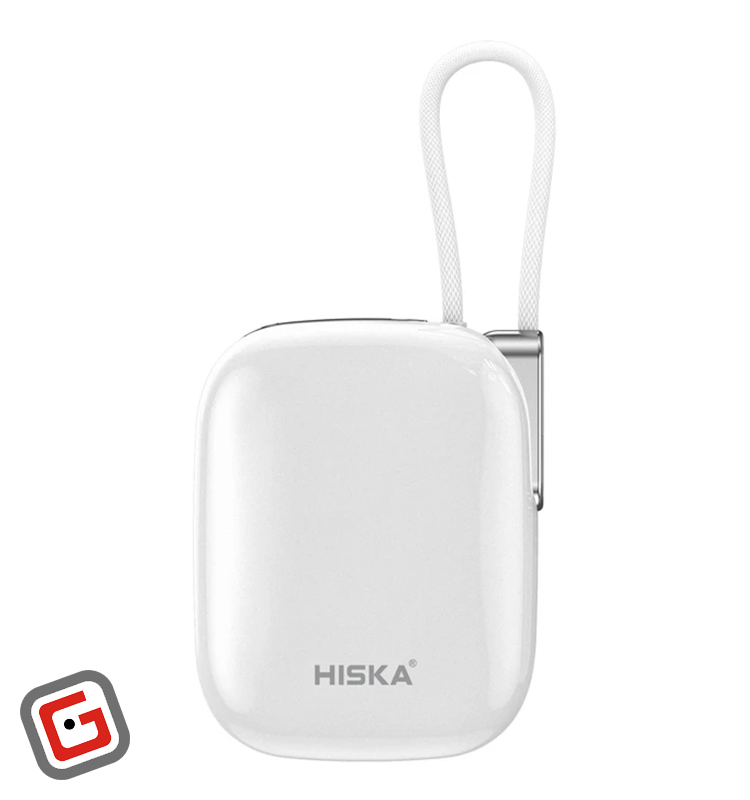 مینی پاوربانک هیسکا ۲۲.۵ وات مدل HP-132PD ظرفیت 10000 میلی آمپر ساعت