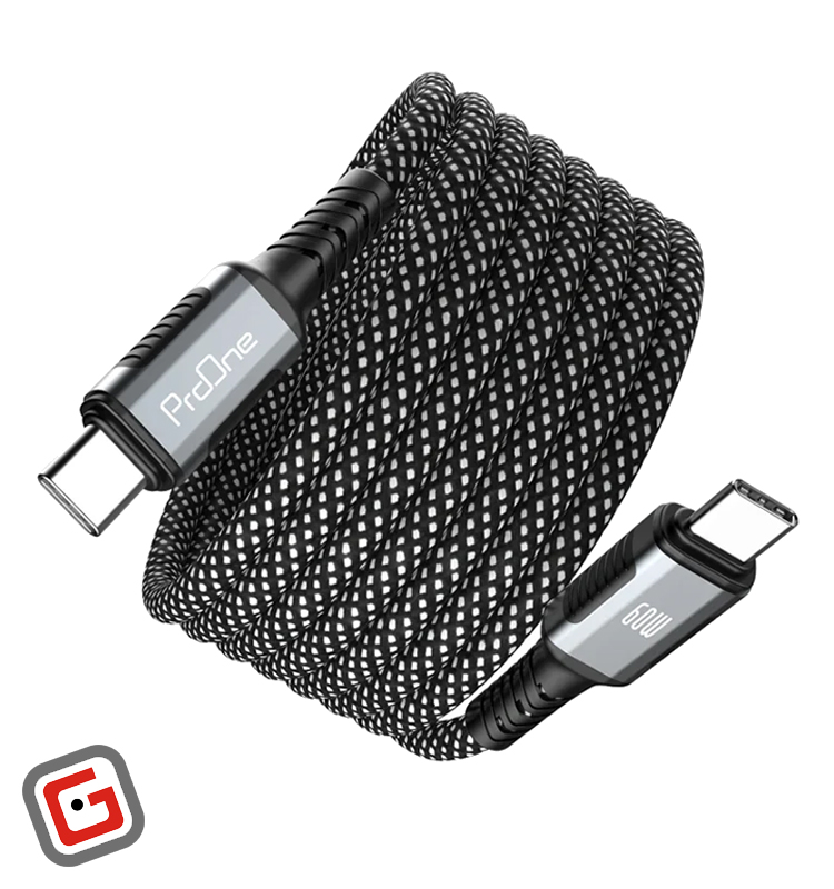 کابل شارژ 60 وات پرووان مدل PCC104