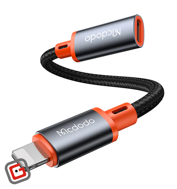 تبدیل تایپ سی به لایتنینگ مک دودو مدل CA-1440 طول 11 سانتی متر