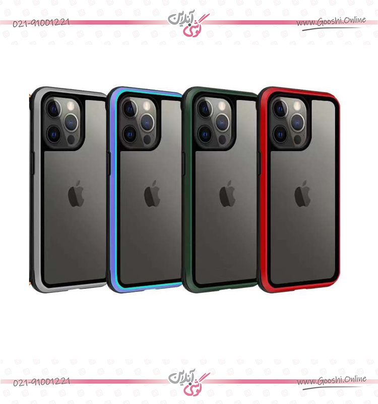 قاب کی دو مدل Ares مناسب گوشی موبایل اپل مدل iphone 13 pro max