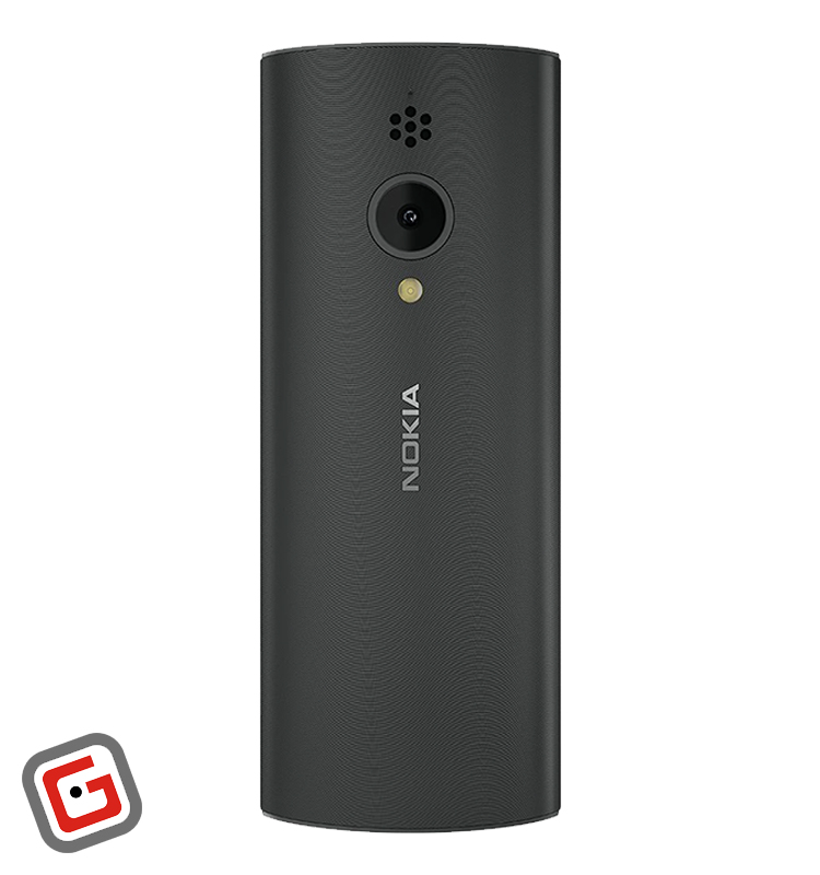 گوشی موبایل نوکیا مدل 150 سری 2023 رنگ مشکی از نمای پشت