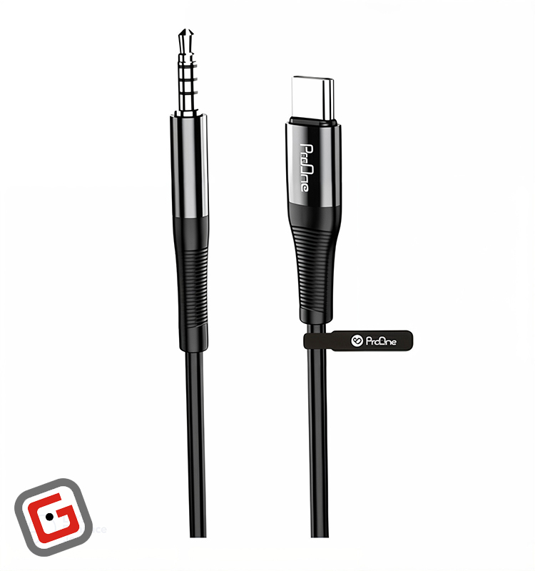 کابل AUX تایپ سی به جک 3.5 میلی متری پرووان مدل PCA47