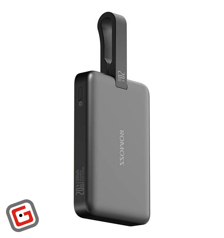 پاور بانک روموس مدل WMO10 از نمای پشت