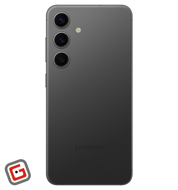 گوشی موبایل سامسونگ مدل گلکسی S24 5G مشکی از نمای پشت