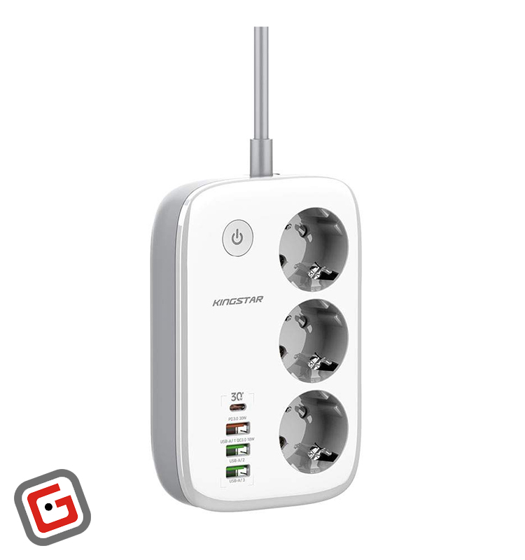 چند راهی برق کینگ استار مدل KPS5170PD