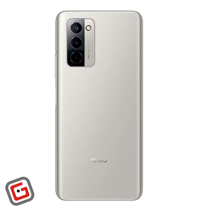 گوشی ویکو مدل 10 رنگ نقره ای از نمای پنل پشت