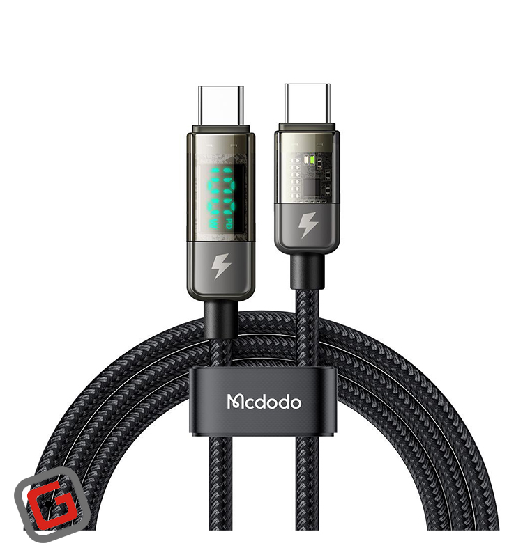 کابل شارژ 4 کاره 60 واتی مک دودو CA-199 طول 1.2 متر