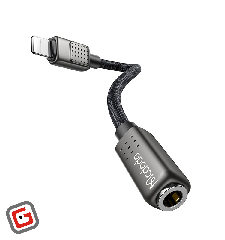 تبدیل لایتنینگ به جک 3.5 میلی متری AUX مک دودو مدل CA-5010