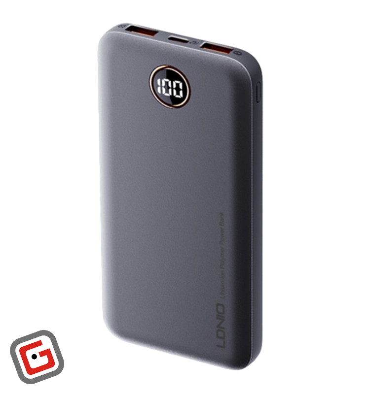 پاوربانک الدینیو 10000 میلی‌آمپر ساعت مدل PQ10