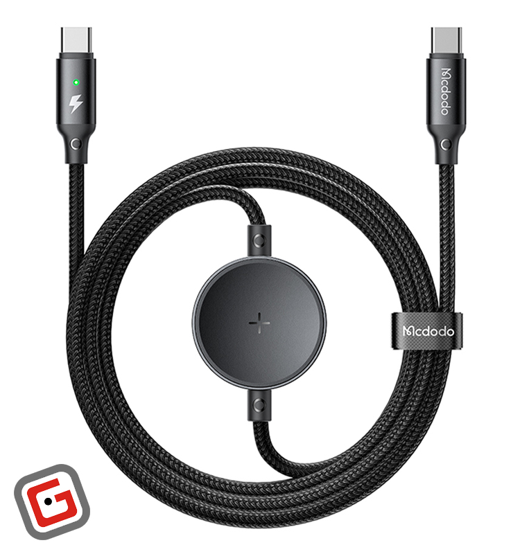 کابل Type-C به Type-C و شارژر گلکسی واچ مک دودو مدل CA-417 طول 1.5 متر