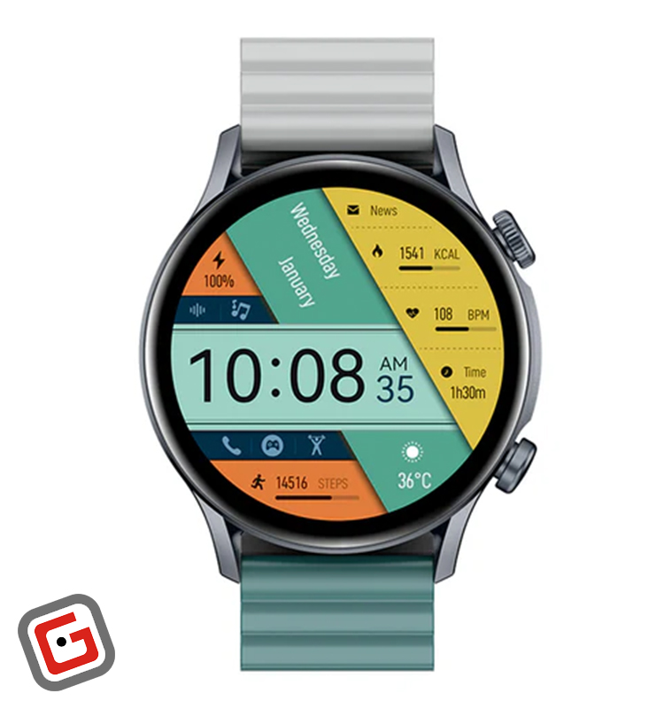 ساعت هوشمند کیسلکت مدل Kr Pro Ltd از نمای جلو