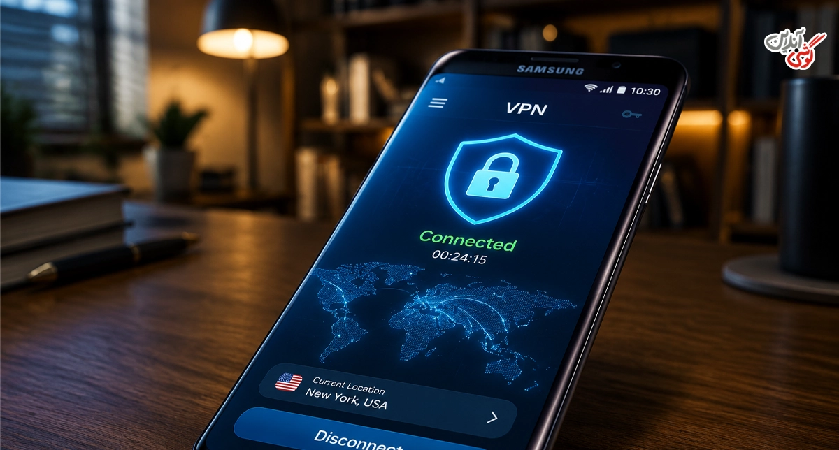 فعال بودن VPN یا برنامههای تغییر IP
