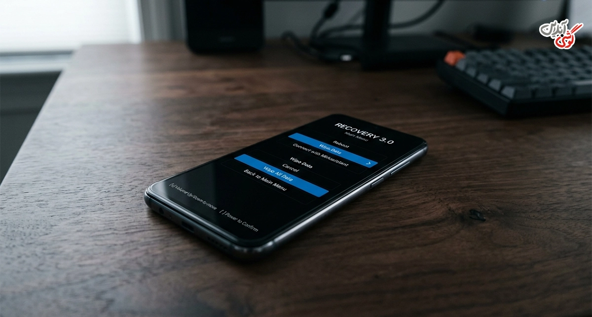 تصویری مرتبط با گزینه‌های Wipe Data و Wipe All Data در Recovery Mode گوشی شیائومی