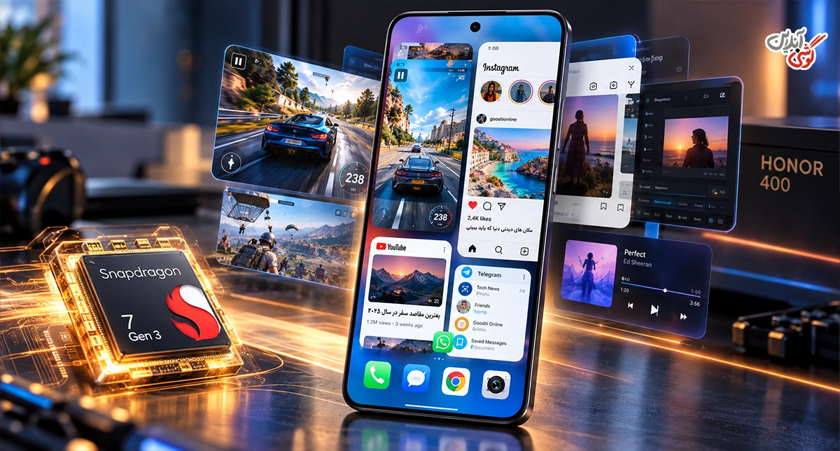 عملکرد Honor 400؛ قدرت کافی برای استفاده روزمره و بازی
