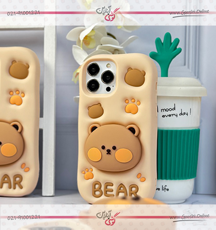قاب Bear سیلیکونی استند (کدC1519)
