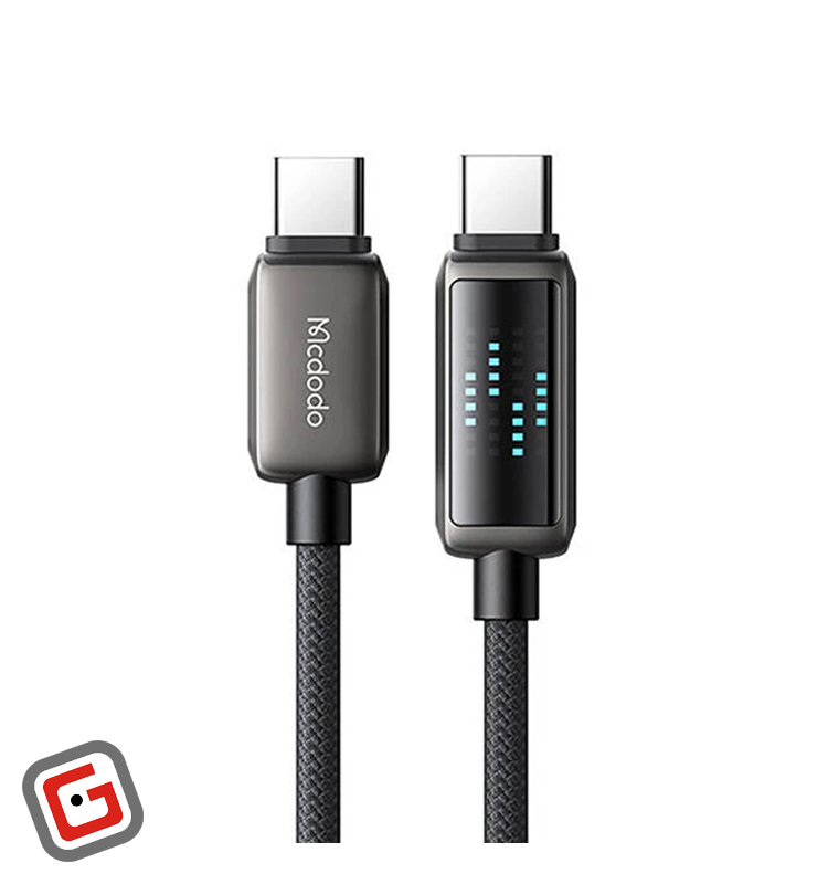 کابل شارژ USB-C به USB-C مک دودو مدل CA-4250 توان ۱۰۰ وات