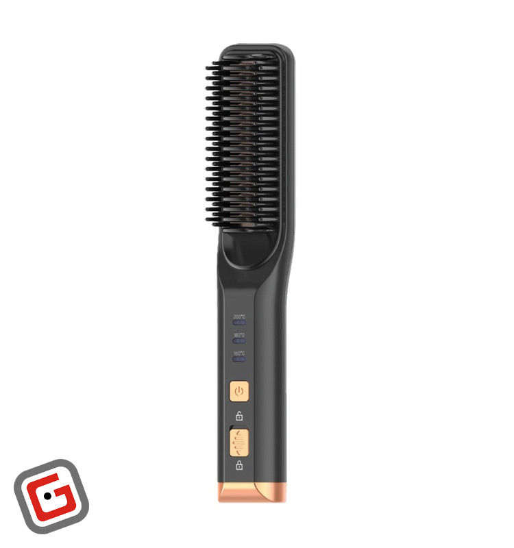 برس حرارتی صاف کننده مو و ریش گرین لاین مدل GNCOHAIRCMBK
