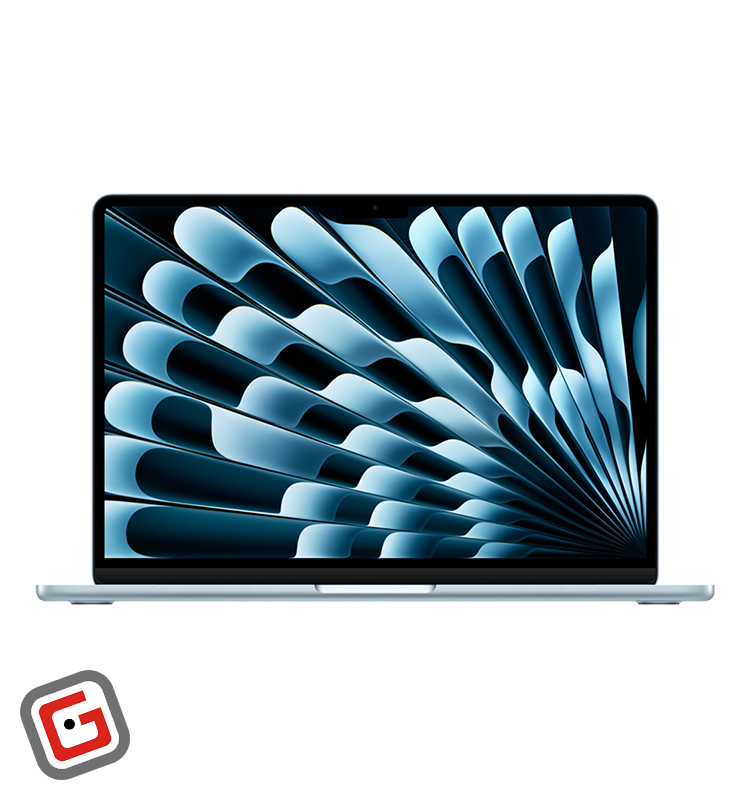 لپ تاپ 15.3 اینچی اپل مدل MacBook Air MDVT4 2026 LLA-M5 ظرفیت 1 ترابایت و حافظه رم 16 گیگابایت